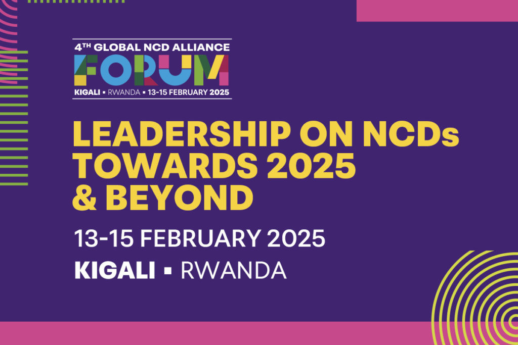 2025 Global NCD Alliance Forum hero